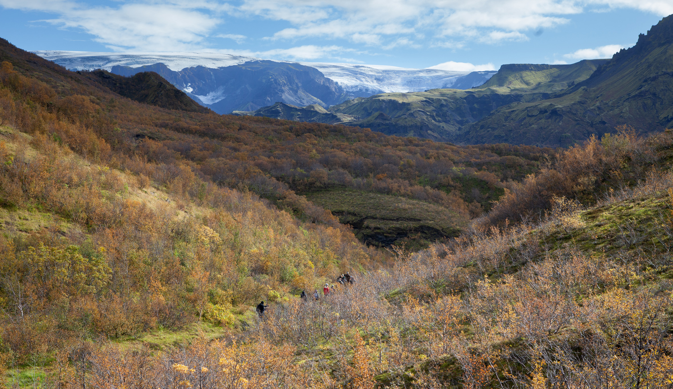 Landscape with mountains
